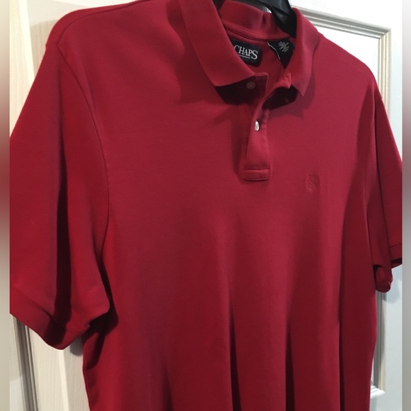 Mens Red Polos Shirt - Picture 13 of 13
